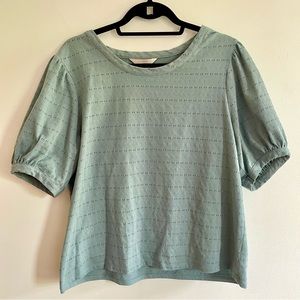 Women's LC Lauren Conrad Puff-Sleeve Top (XL)